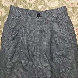 Vintage Giorgio Sant Angelo Collectible Gold Wool Trouser Pants Women's Size 10